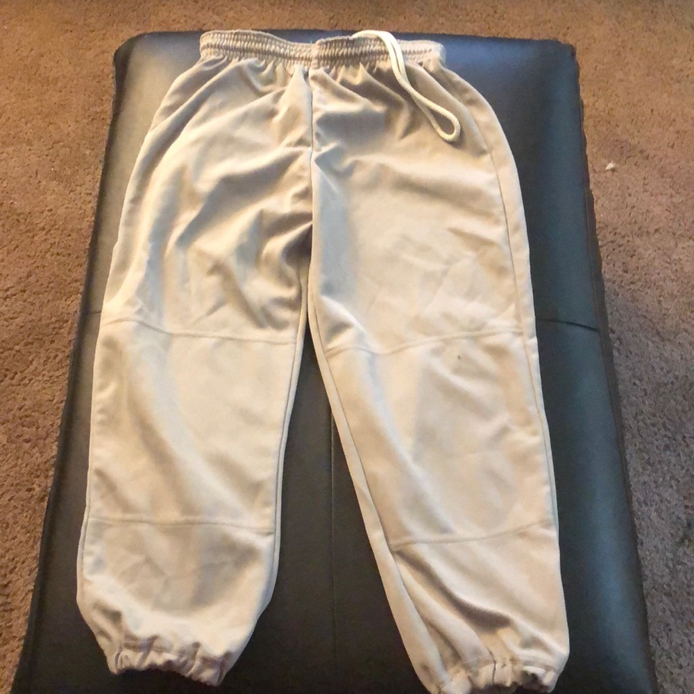 Grey baseball pants